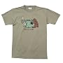 Camping T-Shirt by " Life is Crap " 100% Cotton Short Sleeve Adults Shirt