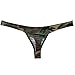 Men's Sexy Camouflage Low Rise G-strings and Thongs Briefs Bikini Underwear