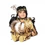 Native American Doll from the Cathay Collection, 8", Assorted Colors