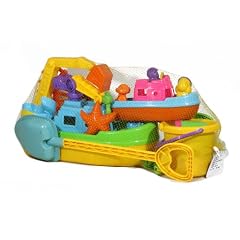 Sandspielzeug Boot schiff Strandspielzeug F�rmchen Sandkasten 11 tlg. N