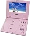 Electronics : Hyundai HD-719 baby pink 7 inch multiregion portable DVD with DivX support