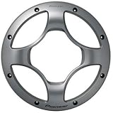 Pioneer optional spoke grilles protect cone surface and enhance appearance of the subwoofers.