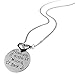 Stainless Steel I Love You To The Moon and Back Engraved Pendant Heart Lariat Style Necklace