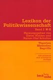 Lexikon der Politikwissenschaft Bd. 2. N - Z. Theorie, Methoden, Begriffe