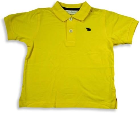 Cool Island - Toddler Boys and Boys Short Sleeve Polo Shirt, Canary 11491-7