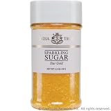 India Tree 3-1/2-Ounce Sparkling Sugar, Star Gold