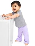 IMAGE OF American Apparel Infant Baby Rib Karate Pant 3 - 6 Months-purple