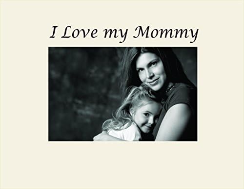 Havoc Gifts 3035-SO I Love My Mommy Engraved Photo Frames, Small, Oyster