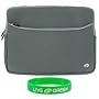 Sony VAIO VGN-NW150J/T 15.5-Inch Laptop Sleeve Case - Dual-Pocket Grey