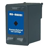 HP 21 Remanufactured Black Ink Cartridge - C9351AN