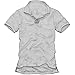 Herren Kurzarm POLOSHIRT, ASH