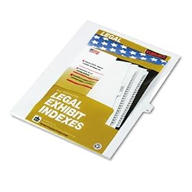 80000 Series Legal Index Dividers, Side Tab, Printed 14, 25/Pack