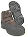 LABO Men's Black and Brown Fashion Winter Snow Boots Shoes Vel-Strap Waterproof Insulated 105