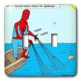 Rich Diesslins Funny General - Editorial Cartoons - Issues of the Real Spiderman - Career Options - Light Switch Covers - double toggle switch
