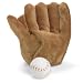 North American Bear Company Baseball and Mitt Musical, Brown