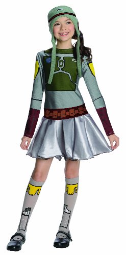 Star Wars Boba Fett Costume Dress, Large