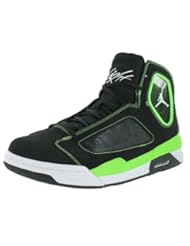 Shoes: Jordan Air Nike Mens Flight Luminary Basketball Sneakers Black Sz 9.5 - Jordan