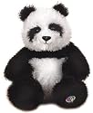 Webkinz Black And White Panda Plush