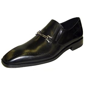 Buy Mens Impulse Comfortable Plain Toe Slip-On Casual Leather Loafer Shoes by Impulse
