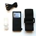 Apple iPod Nano I 1st Generation Black Skin Case With Belt Clip, Lanyard and Armband