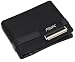 GENUINE REEBOK BLACK NYLON / VINYL LEATHER LIKE BIFOLD WALLET WITH COIN POUCH AND FLIP UP ID / CREDIT CARD HOLDERS