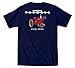 IH Farmall Iron Horse Mens T-Shirt Navy Short Sleeve