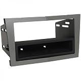 Scosche 010SN1528DGB 2008 and Up Saturn Astra Dark Gray Din with Pocket or Double Din Kit (dark grey)