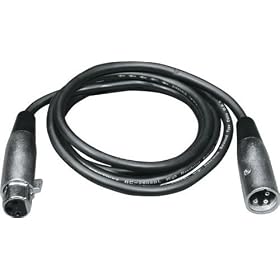 Chauvet DMX3P5FT 3-Pin DMX Cable 5 ft.&nbsp;Newest Version