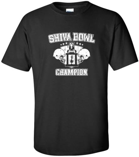Shiva Bowl League Fantasy Football FUNNY MENS T-SHIRT Black 2XL