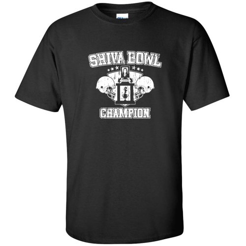 Shiva Bowl League Fantasy Football FUNNY MENS T-SHIRT Black 2XL
