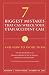  : 7 Biggest Mistakes that Can Wreck Your Utah Accident Case