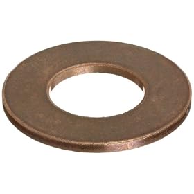 Bunting Bearings DPEW081602 1/2" Bore x 1" OD x 1/8" Length Powdered Metal Dri Plane (C) Thrust Washers: Industrial &amp; Scientific