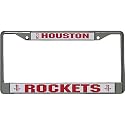 Rico Houston Rockets Chrome License Plate Frame
