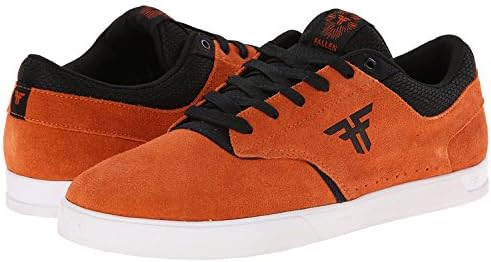 Fallen Men's FA-The Vibe Skateboarding Shoe, Burnt Orange/Black, 11.5 M US