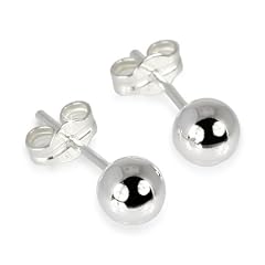 Silberdream Damen-Ohrringe Kugel 925 Sterling Silber Sdo515
