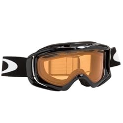 Oakley Unisex-Adult Ambush Snow Goggles(Jet Black,Persimmon)