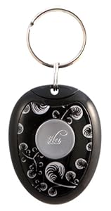 Ila Security Pebble B&w Keyring Alarm