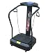 Gym Master Black Crazy Fit Vibration Power Plate - NEW 2011 MODEL With 99 Speeds and 1500W Motor - Semi Commercial Use with MP3 and Silent Drive Motor