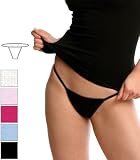 Womens Thong Baby 1x1 Rib
