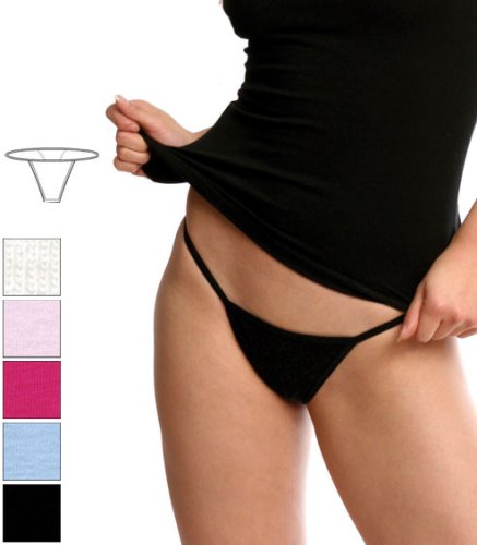Women's Thong Baby 1x1 Rib