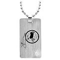 NFL Washington Redskins Steel Sport Tag w/CZ accent