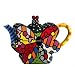 Romero Britto ceramic Butterfly Tea for One Teapot Cup