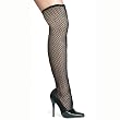 5 Inch Sexy Thigh High Boot Fishnet Single Sole High Heel Boot