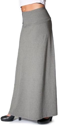 Alki'i High Waist Full/Ankle Length wear-to-work long skirt - 4 colors