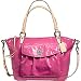 Coach Embossed Op Art Patent Leather Leah Tote 13178