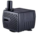 JEBO Submersible Aquarium Light & Water Fountain Pump