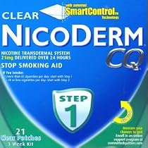 NicoDerm CQ STEP 1 - 3 Week Kit - 21 Clear Nicotine Patches