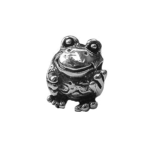 Buy Zable(tm) Sterling Silver Frog Bead Charm by Finejewelers