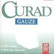 Curad Gauze Pads, 25 Sterile Pads 2" x 2" (Pack of 3)