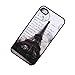 Zehui Paris Eiffel Tower Towel Back Case Cover for Iphone 4 4g 4s 1 Piece